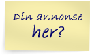 Din annonse her?